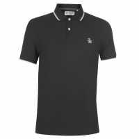 Original Penguin Блуза С Яка Pete Polo Shirt True Black 010 Мъжки тениски с яка