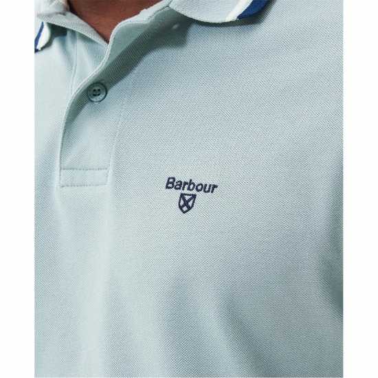 Barbour Блуза С Яка Otterburn Polo Shirt Blue Chalk 