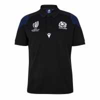 Macron Блуза С Яка Scotland Rugby Travel Polo Shirt 2023 2024 Adults