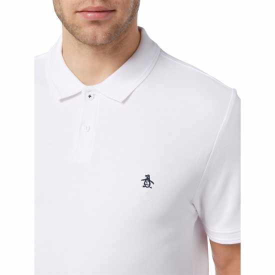 Original Penguin Блуза С Яка Daddy Polo Shirt White Мъжки тениски с яка