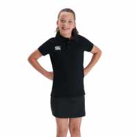Canterbury Детска Блуза С Яка Waimak Polo Shirt Junior Black Детски тениски тип поло