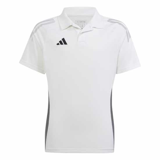 Adidas Блуза С Яка Tiro24 C Poloy Polo Shirt Unisex Kids White Adidas Блуза С Яка Tiro24 C Poloy Polo Shirt Unisex Kids White