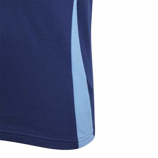 Adidas Блуза С Яка Tiro24 C Poloy Polo Shirt Unisex Kids Navy Blue 