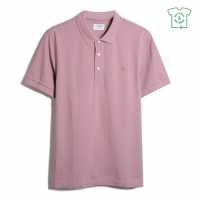 Блуза С Яка Farah Blanes Short Sleeve Polo Shirt Dark Pink Мъжки тениски с яка