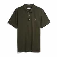 Блуза С Яка Farah Blanes Short Sleeve Polo Shirt Evergreen 357 Мъжки тениски с яка