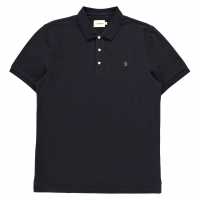 Блуза С Яка Farah Blanes Short Sleeve Polo Shirt True Navy 412 Мъжки тениски с яка