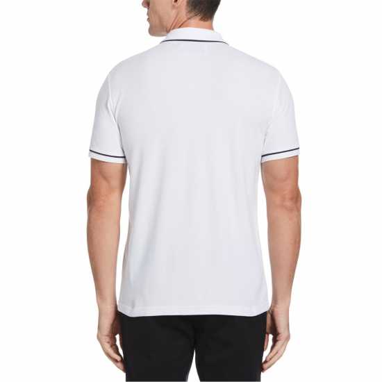 Original Penguin Блуза С Яка Short Sleeve Tipped Polo Shirt Brig White 118 