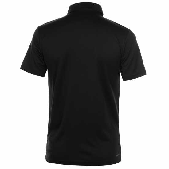Adidas Блуза С Яка Mens Fab Polo Shirt Black Мъжко облекло за едри хора