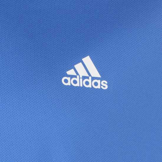 Adidas Блуза С Яка Mens Fab Polo Shirt Blue Мъжко облекло за едри хора
