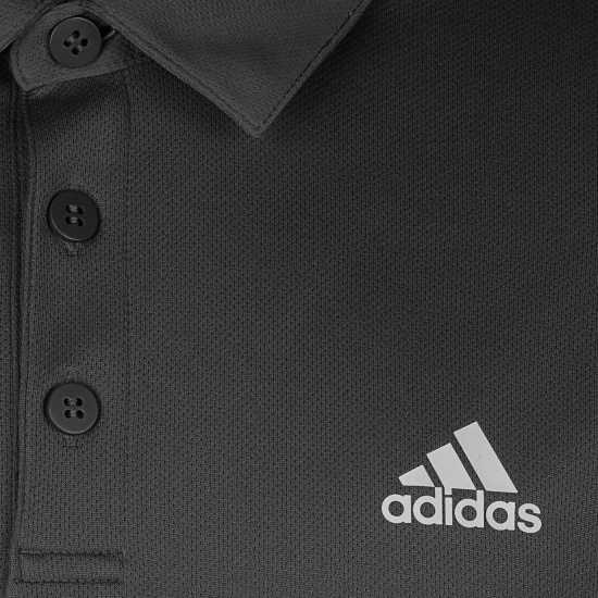 Adidas Блуза С Яка Mens Fab Polo Shirt Charcoal Мъжко облекло за едри хора