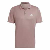 Adidas Блуза С Яка Mens Fab Polo Shirt Mauve Мъжки тениски с яка