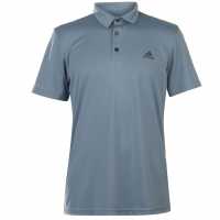 Adidas Блуза С Яка Mens Fab Polo Shirt RawSteel Мъжко облекло за едри хора