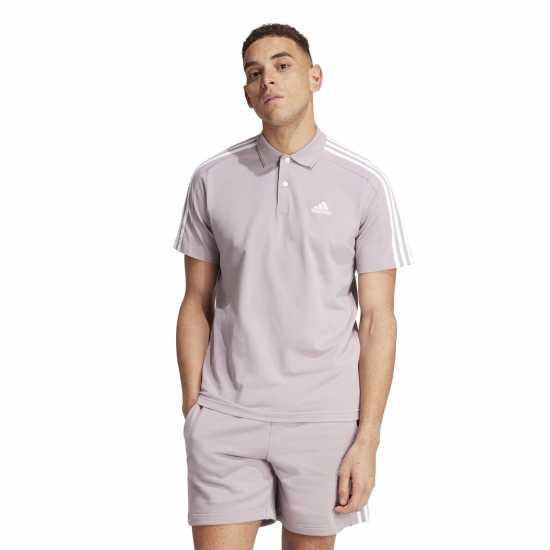 Adidas Блуза С Яка Mens Cotton 3-Stripes Polo Shirt
