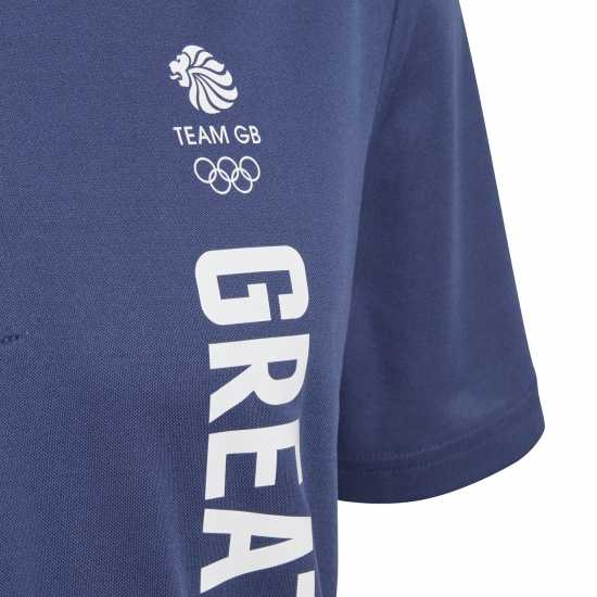 Adidas Мъжка Блуза С Яка Great Britain Team Polo Shirt Mens  Мъжки тениски с яка