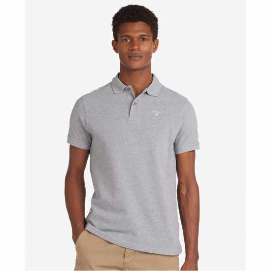Barbour Блуза С Яка Sports Polo Shirt Grey Marl GY52 