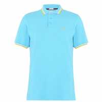 Jack Wills Edgeware Tipped Polo Blue Мъжки тениски с яка