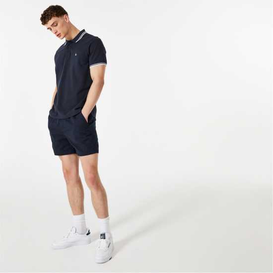 Jack Wills Edgeware Tipped Polo Морска синьо Мъжки тениски с яка