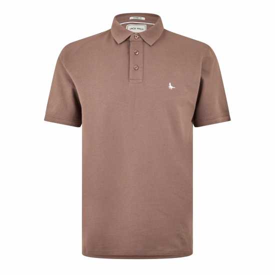 Jack Wills Aldgrove Classic Polo Тухла Розова 