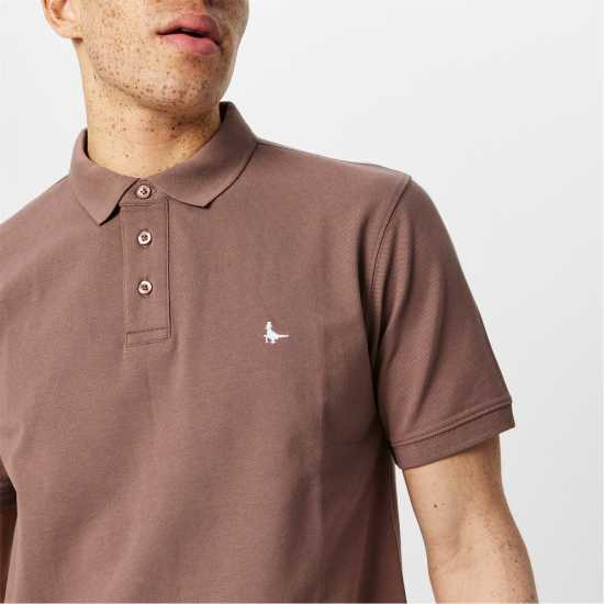 Jack Wills Aldgrove Classic Polo Тухла Розова 