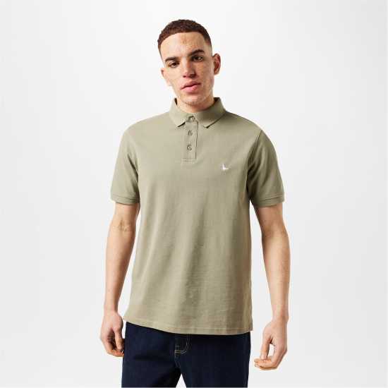 Jack Wills Aldgrove Classic Polo Сребърно жаде 
