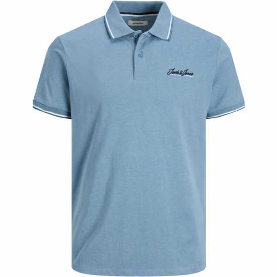 Jack And Jones Блуза С Яка Polo Shirt Blue H Marl Мъжки тениски с яка
