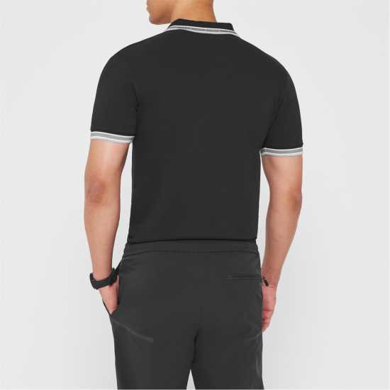 Hugo Boss Блуза С Яка Paddy Polo Shirt Black 001 - Holiday Essentials