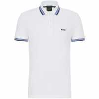 Hugo Boss Блуза С Яка Paddy Polo Shirt White 108 Holiday Essentials