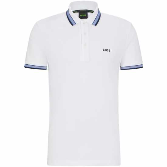 Hugo Boss Блуза С Яка Paddy Polo Shirt White 108 - Holiday Essentials