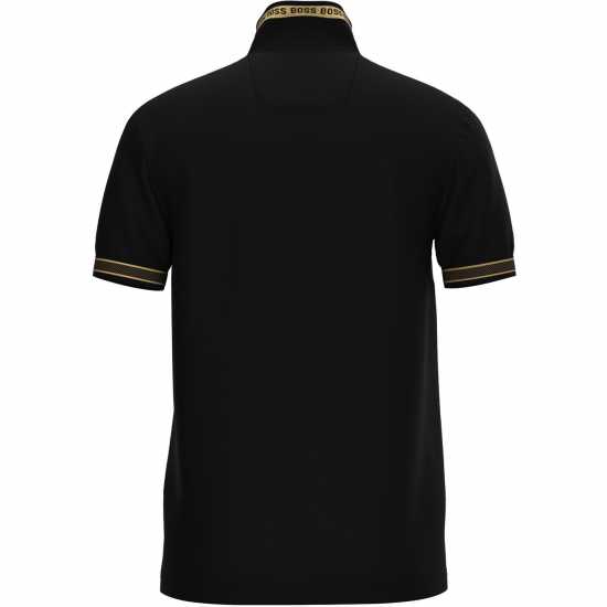 Hugo Boss Блуза С Яка Paddy Polo Shirt Black/Gold 005 - Holiday Essentials
