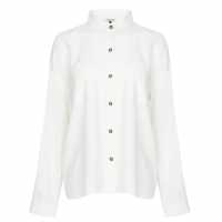 Soulcal Linen Blend Shirt Womens Cream Дамски ризи и тениски