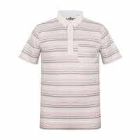 Soviet Мъжко Поло Райе Yd Stripe Polo Shirt Mens Grey Stripe Мъжки тениски с яка