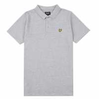 Lyle And Scott Детска Блуза С Яка And Scott Classic Polo Shirt Juniors Сива Хизър Lyle And Scott Детска Блуза С Яка And Scott Classic Polo Shirt Juniors Сива Хизър