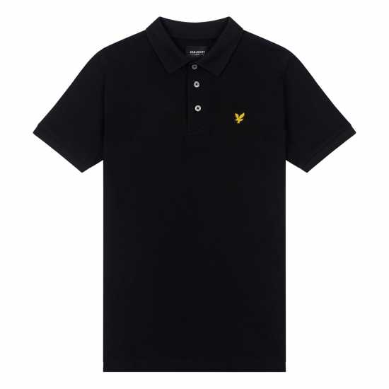 Lyle And Scott Детска Блуза С Яка Classic Polo Shirt Juniors True Black 