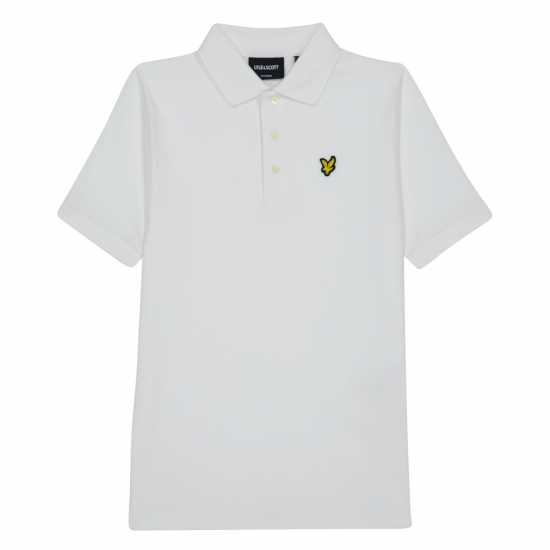 Lyle And Scott Детска Блуза С Яка Polo Shirt Juniors Бял 626 