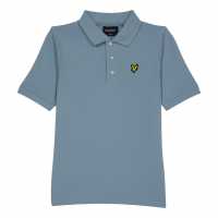 Lyle And Scott Детска Блуза С Яка Polo Shirt Juniors A19 синьо на слана Lyle And Scott Детска Блуза С Яка Polo Shirt Juniors A19 синьо на слана