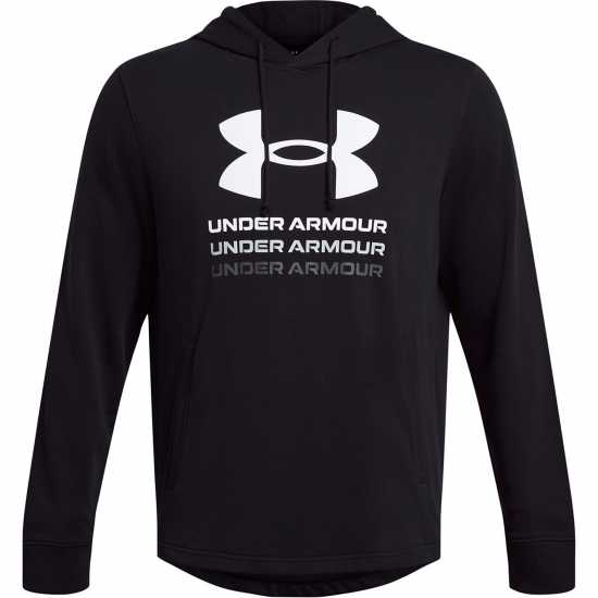 Under Armour Rival Terry Graphic Hood Black 