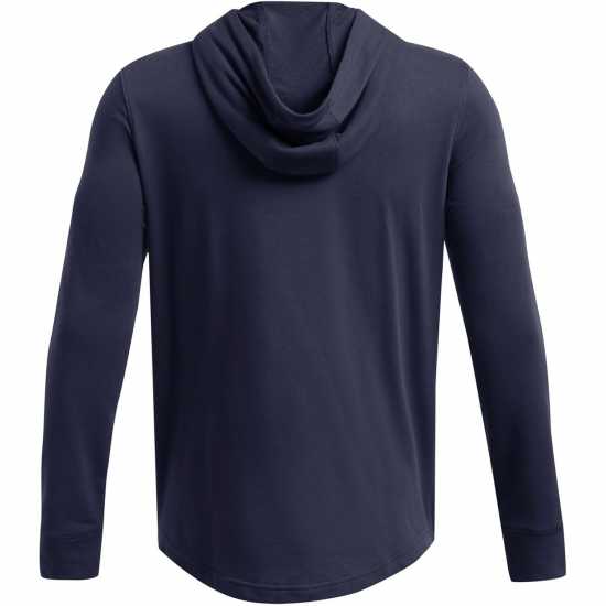 Under Armour Rival Terry Graphic Hood Blue 