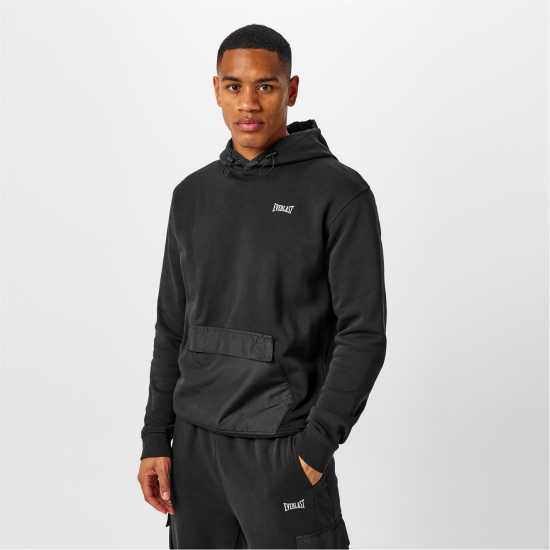 Мъжки суитчъри и блузи с качулки Everlast Elite Utility Hoodie Черно Everlast Elite Utility Hoodie Черно Мъжки суитчъри и блузи с качулки