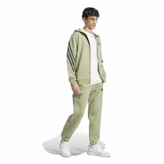 Мъжки суитчъри и блузи с качулки Adidas Future Icons 3-Stripes Full Zip Hoodie Mens Зелен палатка Adidas Future Icons 3-Stripes Full Zip Hoodie Mens Зелен палатка Мъжки суитчъри и блузи с качулки