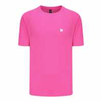 Donnay T-Shirt Sn99 Fuchsia Мъжко облекло за едри хора