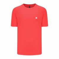 Donnay T-Shirt Sn99 Red Мъжко облекло за едри хора