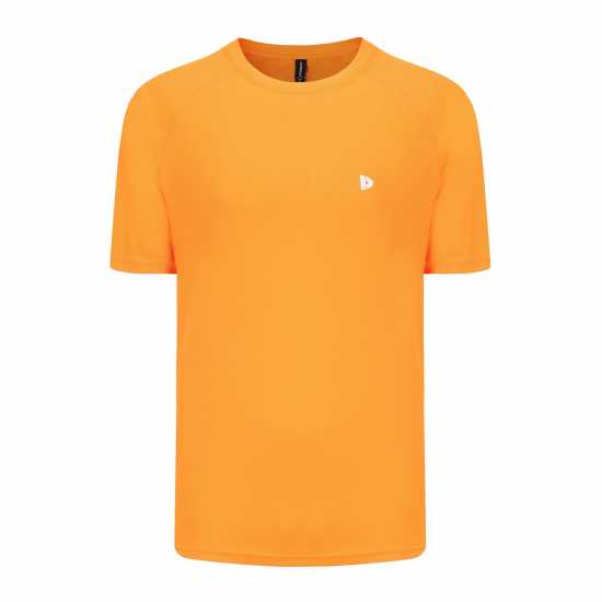 Donnay T-Shirt Sn99 Orange Мъжко облекло за едри хора