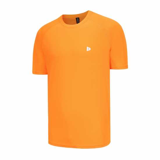 Donnay T-Shirt Sn99 Orange Мъжко облекло за едри хора