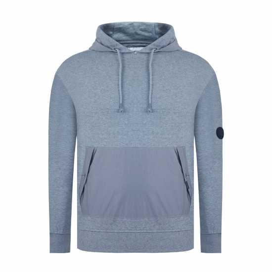 Firetrap Hybrid Hoodie Сив марл Firetrap Hybrid Hoodie Сив марл