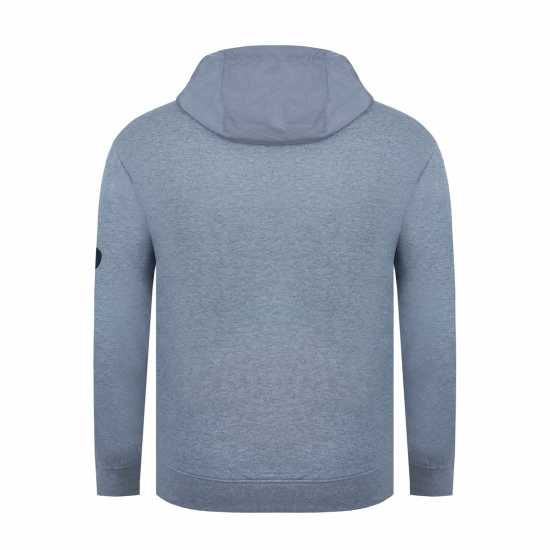 Firetrap Hybrid Hoodie Сив марл Firetrap Hybrid Hoodie Сив марл
