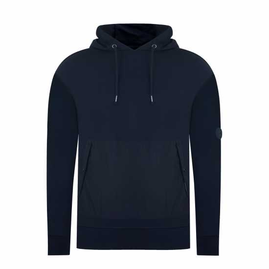 Firetrap Hybrid Hoodie Черно Firetrap Hybrid Hoodie Черно