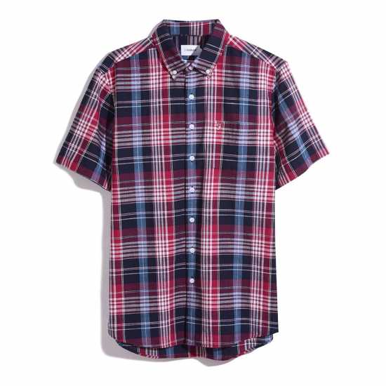Мъжки ризи Карирана Дамска Риза Farah Holzman Short Sleeve Check Shirt Карирана Дамска Риза Farah Holzman Short Sleeve Check Shirt Мъжки ризи