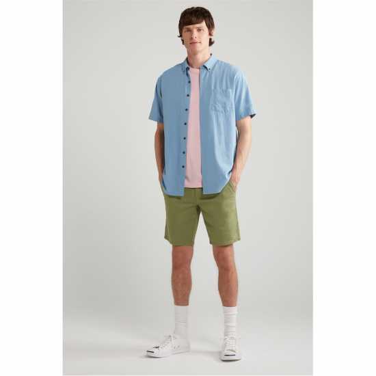 Мъжки ризи Farah Farah Densmore Short Sleeve Button Down Shirt Farah Farah Densmore Short Sleeve Button Down Shirt Мъжки ризи