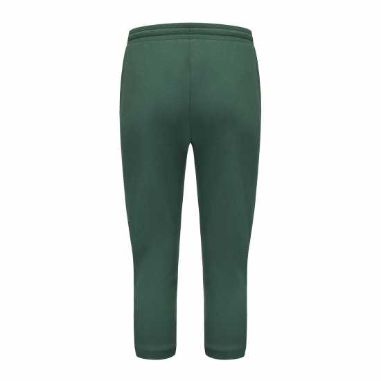 Slazenger Leisure Three Quarter Interlock Jogging Bottoms Womens Горско зелено 