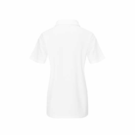 Slazenger Дамска Блуза С Яка Polo Shirt Ladies White Дамски тениски с яка